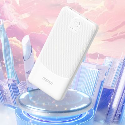 7. Dudao K10Pro Power Bank 2.4A 20000mAh 2 x USB-A - White