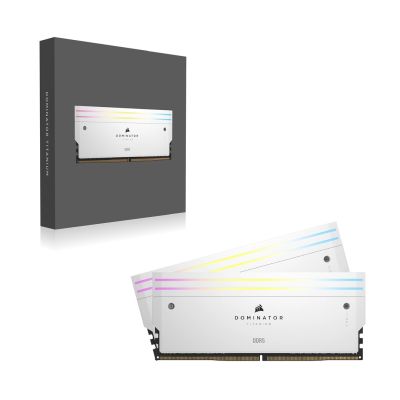 7. Memory Corsair Dominator Titanium CMP32GX5M2B6000C30W 32GB 2x16GB DDR5 6000MHz