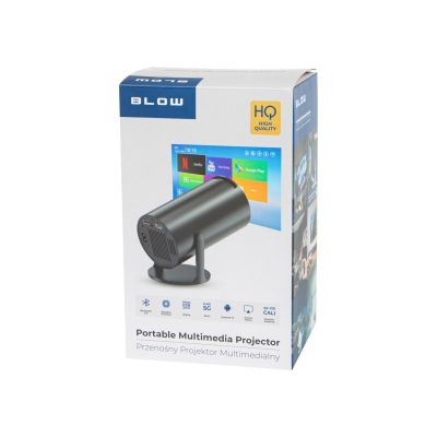 8. BLOW PORTABLE PROJECTOR ANDROIDTV HD CINEMA BLACK