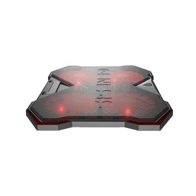 10. GENESIS Oxid 260 cooling pad for laptop 43.9 cm (17.3") 1010 RPM Black, Red
