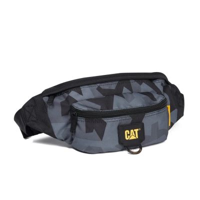 Raymond Caterpillar MILLENNIAL CLASSIC Black/Grey Fractal Camo hip bag (84062-676)