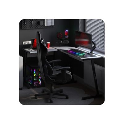 18. Huzaro Hero 6.0 White Gaming Desk