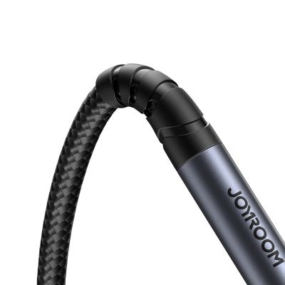 3. Joyroom stereo audio cable AUX 3.5 mm mini jack (male) - mini jack (female) 1.2 m black (SY-A09)