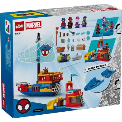 10. LEGO MARVEL 11208 Spidey's Pirate Ship