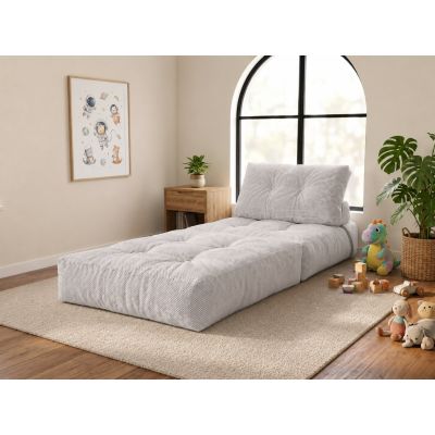 WOBA light grey bean bag mattress