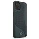 4. Mercedes Leather Perforated Area Case for iPhone 13 mini - Navy Blue