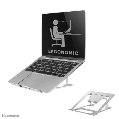 Neomounts NSLS085SILVER Laptop Stand Notebook Stand Silver 43.2 cm (17")