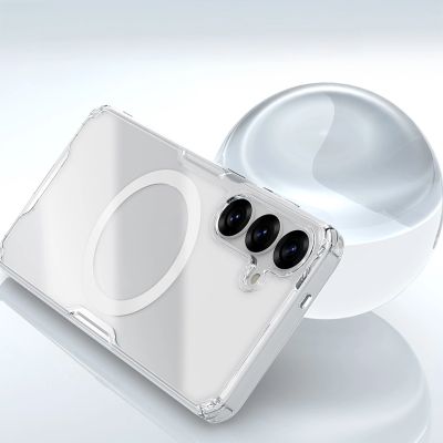 7. Nillkin Nature TPU Pro Magnetic Case with MagSafe for Samsung S25 - White