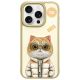 Nimmy Cool&Cute 2.0 Cat Case for iPhone 15 Pro - Green