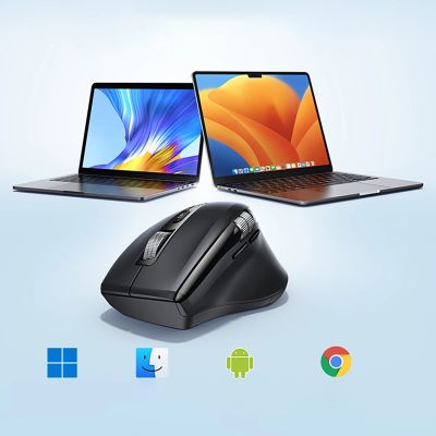 12. Ugreen wireless optical mouse - black