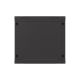 4. LANBERG WALL-MOUNTED RACK CABINET 19" 9U 540X350 BLACK GLASS DOOR (FLAT PACK)
