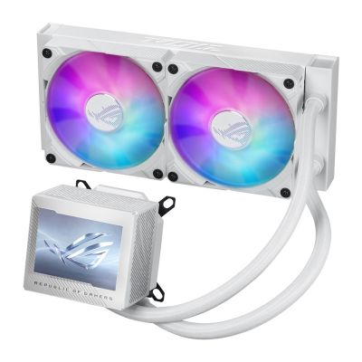3. ASUS ROG RYUJIN III 240 ARGB White Edition Processor All-in-one Liquid Cooler 12 cm White 1 pc.