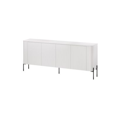 VERA chest of drawers 190x40x80 white matt