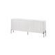 VERA chest of drawers 190x40x80 white matt