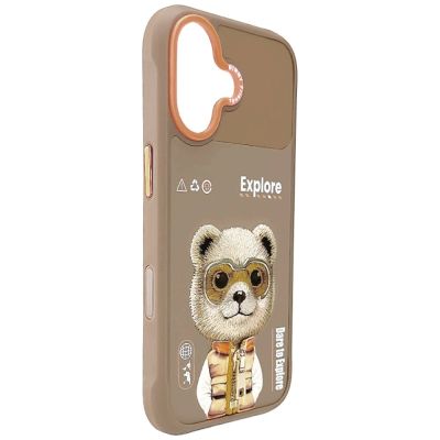 6. Nimmy Cool&Cute 2.0 Bear Case for iPhone 17 - Beige