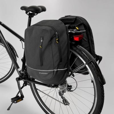 10. Wozinsky Double Bike Bag Backpack 2in1 30l Black (WBB30BK)