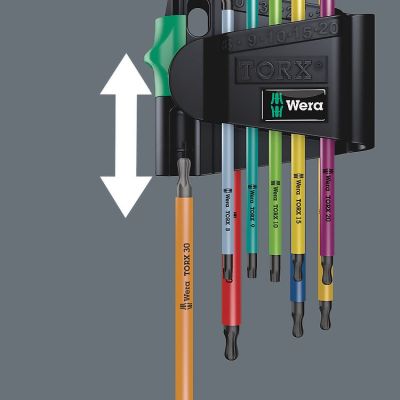 3. WERA Torx key set 9 pieces