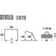 3. High Peak Beach Tent Sevilla blue gray 10129