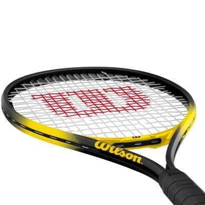 9. Wilson Energy XL TNS RKT 3 4 3/8 tennis racket black and yellow WR199310U3