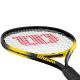 9. Wilson Energy XL TNS RKT 3 4 3/8 tennis racket black and yellow WR199310U3
