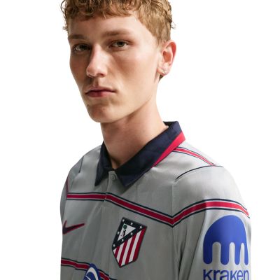 6. Nike Atlético Madrid Stadium 2026/27 Men's Jersey Gray II6650 087