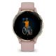 14. Garmin Venu 3S 41mm Golden Rose Watch