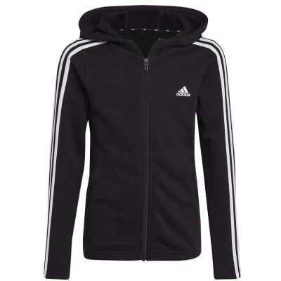 4. adidas Essentials 3 Stripes Full-Zip Hoodie Jr IC3634