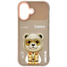 Nimmy Cool&Cute 2.0 Bear Case for iPhone 17 - Beige