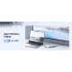 5. Ugreen Multifunctional 5-in-1 HUB USB-C - HDMI 1.4 / 3 x USB-A / USB-C PD 100W CM511 - Gray