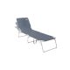 4. Outwell Tenby 3-Leg Camping Lounger Blue
