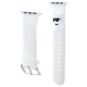 3. Karl Lagerfeld 3D Rubber Choupette Heads Strap for Apple Watch 38/40/41mm - White