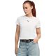 Puma Ess Centered Cat Logo Tee Women's White 692916 02