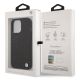 8. Etui BMW BMHMP14LSLLBK iPhone 14 Pro 6,1" czarny/black hardcase Signature Logo Imprint Magsafe