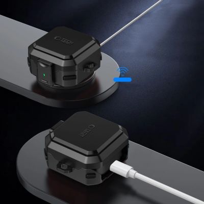 7. Tech-Protect Carbonox MagSafe Case for Samsung Galaxy Buds 4 / 4 Pro - Black