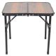 13. FOLDABLE CAMPING TABLE 60X45X25/56CM WOOD