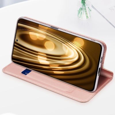 15. Dux Ducis Skin Pro Holster Cover Flip Cover for Xiaomi Poco F4 5G blue