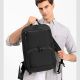 14. Wozinsky Premium Waterproof Laptop Backpack - Black