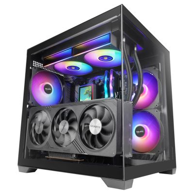2. TACENS MARS MC-VIEW3 3xARGB USB-C mATX- housing/cases