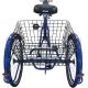 10. 3-WHEEL BIKE 24 NAVY BLUE SHIMANO -7 SPEED LOWER FRAME 1060965