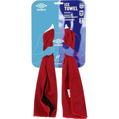 COOLING SPORTS TOWEL 90X30CM UMBRO RED