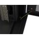 14. 19" 22U 800x1200 black Lanberg floor-standing rack cabinet with perforated doors (flat pack)