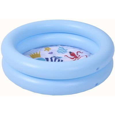 3. CHILDREN'S POOL 2-RING 76x20CM 57157 BLUE