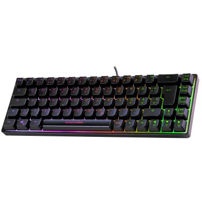 Deltaco Gaming GAM-158-DE USB QWERTZ Keyboard Scandinavia Black