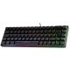 Deltaco Gaming GAM-158-DE USB QWERTZ Keyboard Scandinavia Black