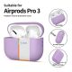 4. Tech-Protect Silicone Case for AirPods Pro 3 - Purple