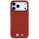 3. BMW M FW Metal Logo MagSafe Case for iPhone 17 Pro Max - Red