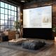 18. MACLEAN PORTABLE PROJECTION SCREEN, COMPACT, FLOOR, 100", 16:9 MC-964