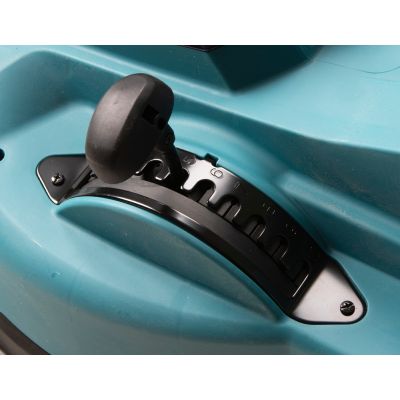 13. Makita DLM481Z Lawn Mower Push Type Lawn Mower Battery Black, Blue, Metallic