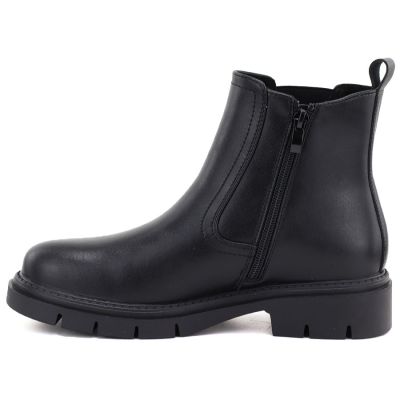 3. Women's leather ankle boots, black Sergio Leone BT-01-S