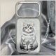 7. Nimmy Lucky Fashion Cat MagSafe case for iPhone 17 Pro - gray